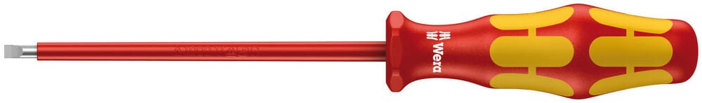 WERA 05006110001 160 i VDE Insulated screwdriver for slotted screws, 0.6 x 3.5 x 100 mm