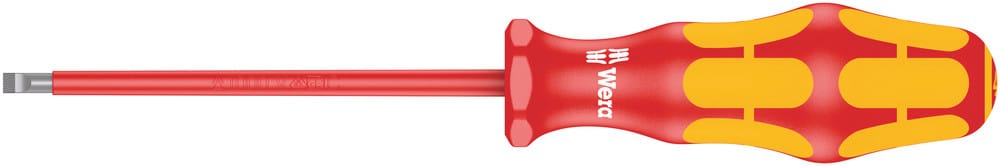 WERA 05006130001 160 i VDE Insulated screwdriver for slotted screws, 1.2 x 8 x 175 mm
