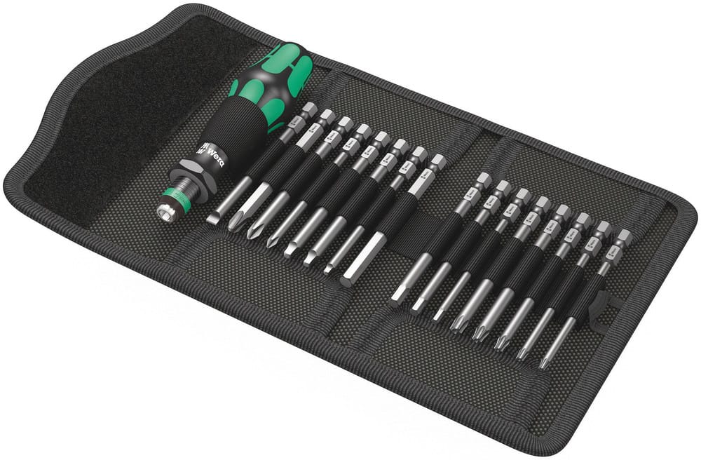 WERA 05051042001 Kraftform Kompakt 60 Imperial, 17 pieces