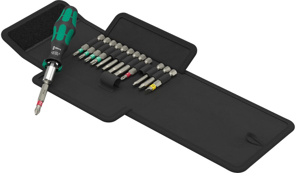 WERA 05051065001 Kraftform Kompakt 838 RA S Imperial Set 1, 14 pieces
