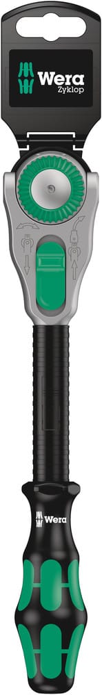 WERA 05073262001 8000 C SB Zyklop Speed Ratchet with 1/2" drive, 1/2" x 277 mm