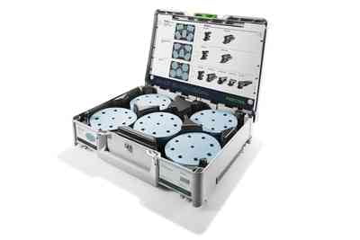 FESTOOL 577126 Systainer³ Abrasive Set SYS-STF D125 GR Set