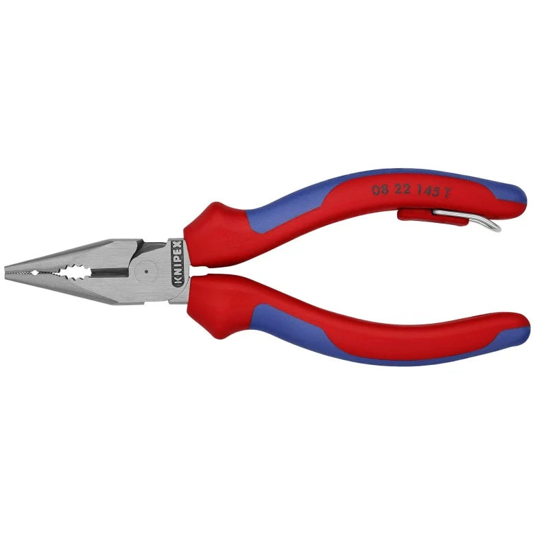 KNIPEX 08 22 145 T BKA Needle-Nose Combination Pliers-Tethered Attachment