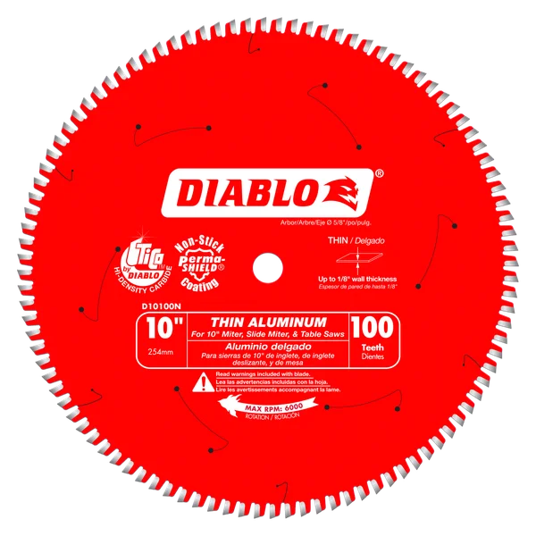 DIABLO D10100N 10 X 100 ALUM BLADE