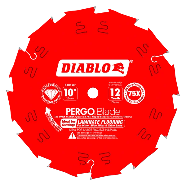DIABLO D1012LFC 10" PERGO BLADE
