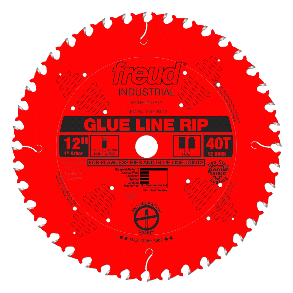 FREUD LM74R012 12" x 40 TCG RIPPING BLADE