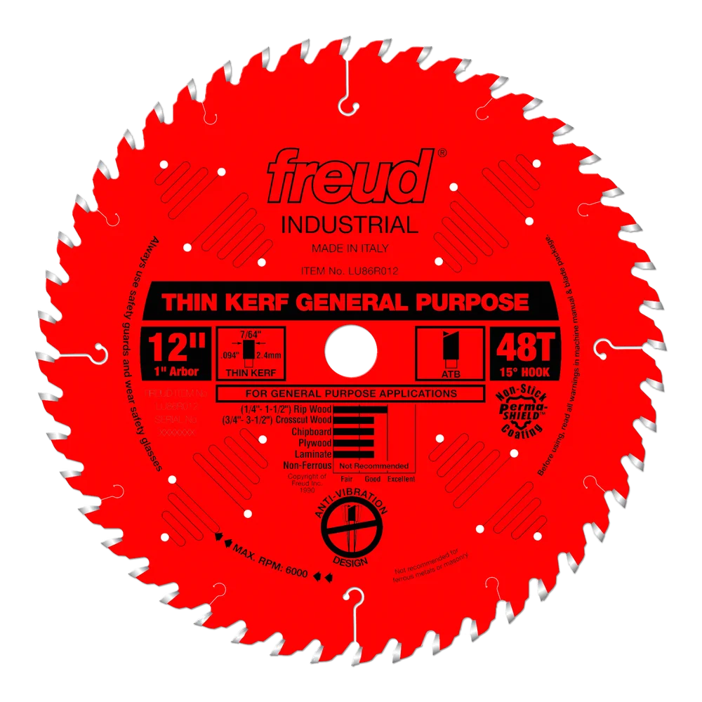 FREUD LU86R012 12" GENERAL; PURPOSE