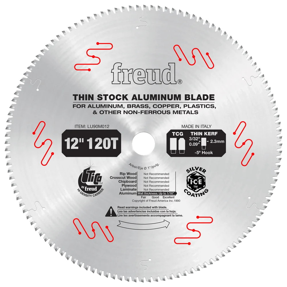FREUD LU90M012 12"x120T NONE FRROUS SAW BLADE
