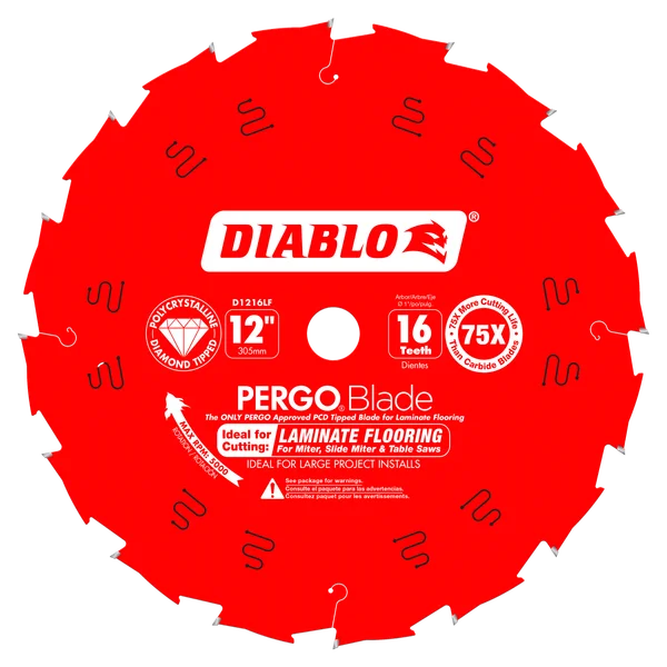 DIABLO D1216LFC 12" PERGO BLADE