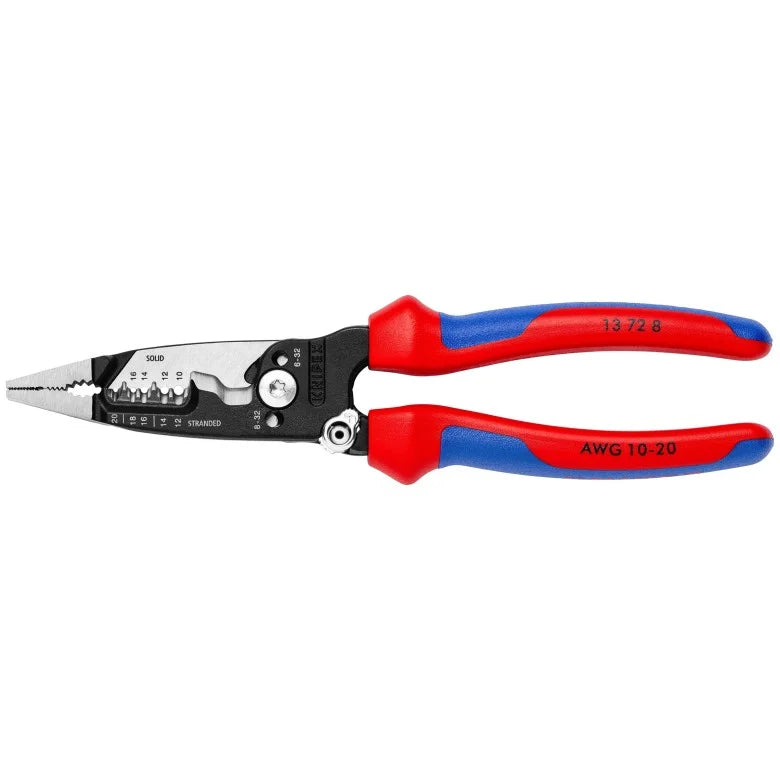KNIPEX 13 72 8 Forged Wire Stripper 10-20 AWG 8"