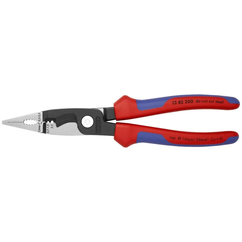 KNIPEX 13 82 200 SB WIRE STRIPPERS AND DISMANTLING TOOLS