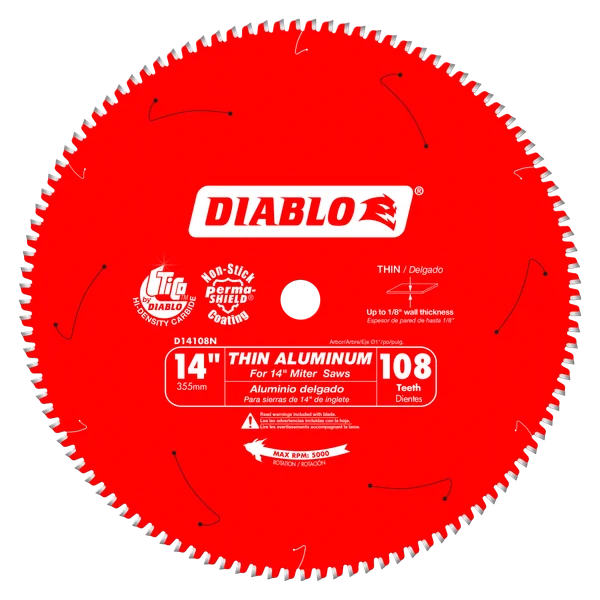 DIABLO D14108N 14 X 108 T ALUM BLADE