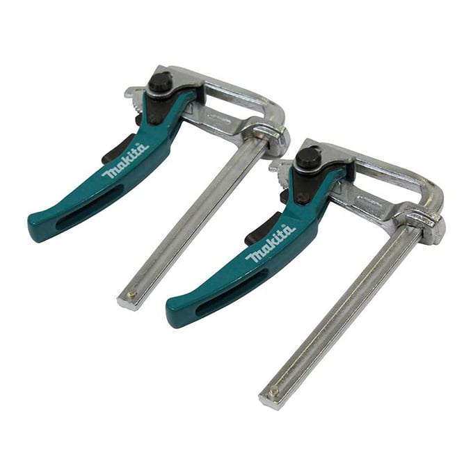 MAKITA 199826-6 Quick-Release Ratcheting Guide Rail Clamp Set