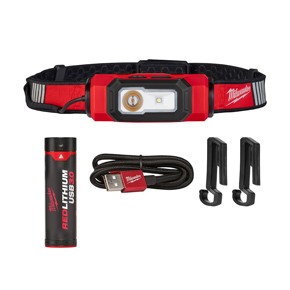 MILWAUKEE 2116-21 REDLITHIUM™ USB BEACON™ Hard Hat Light