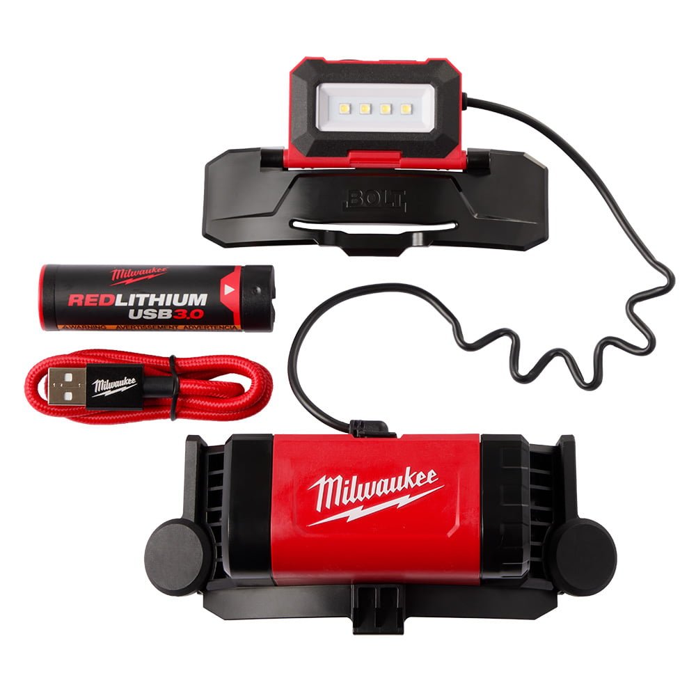 MILWAUKEE 2118-21 BOLT™ REDLITHIUM™ USB Headlamp