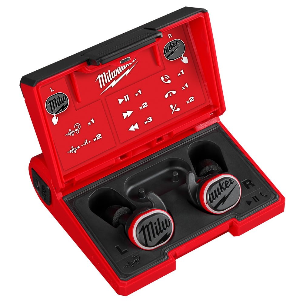 MILWAUKEE 2191-21 REDLITHIUM USB Jobsite Earbuds