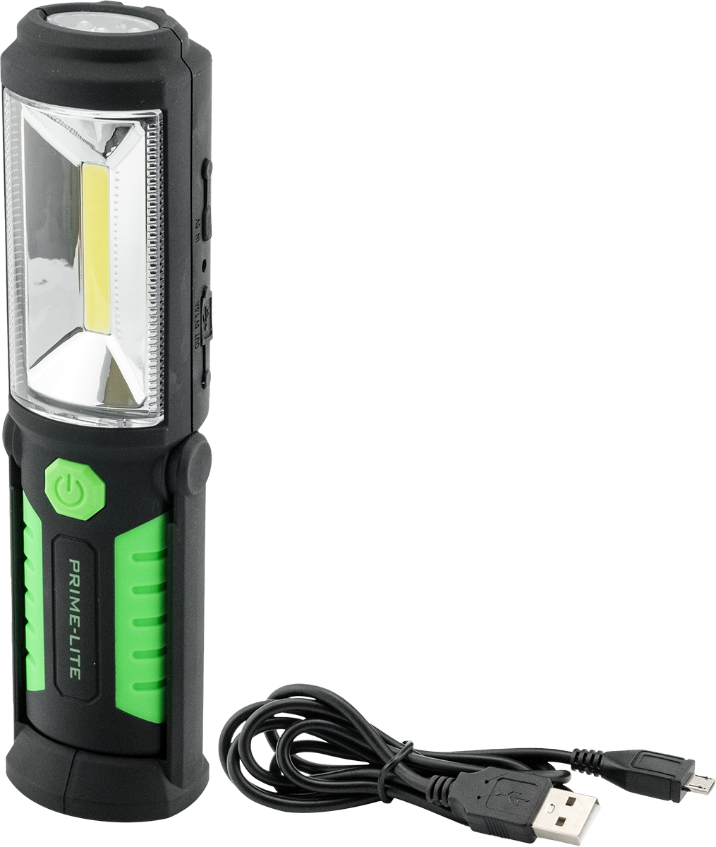 COB PIVOTING WORKLIGHT - RECHARGEABLE