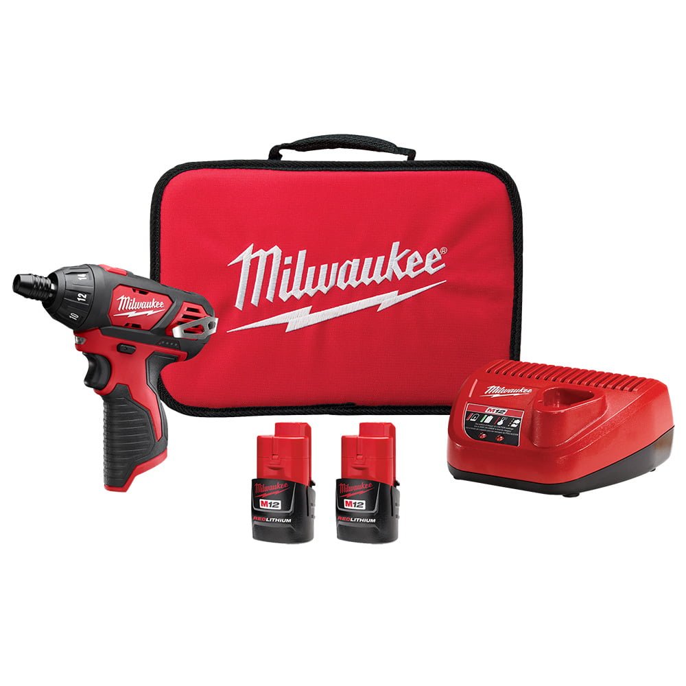 MILWAUKEE 2401-22 M12™ 1/4" Hex Screwdriver Kit