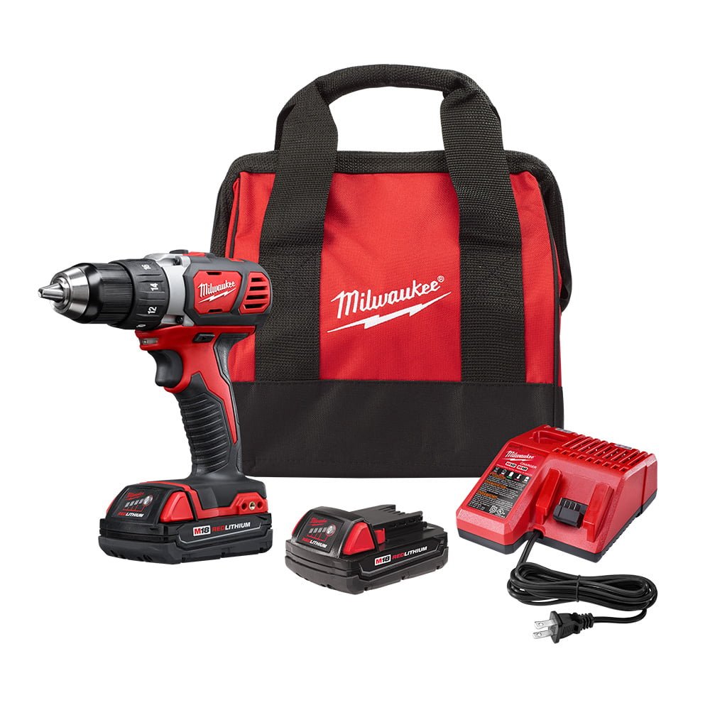 MILWAUKEE 2606-22CT M18™ Compact 1/2" Drill Driver Kit