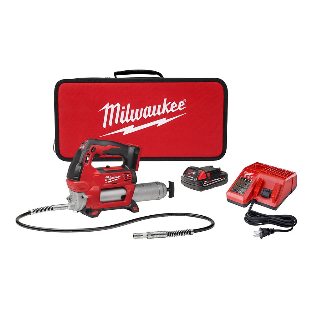 MILWAUKEE 2646-21CT M18™ Cordless 2-Speed Grease Gun Kit