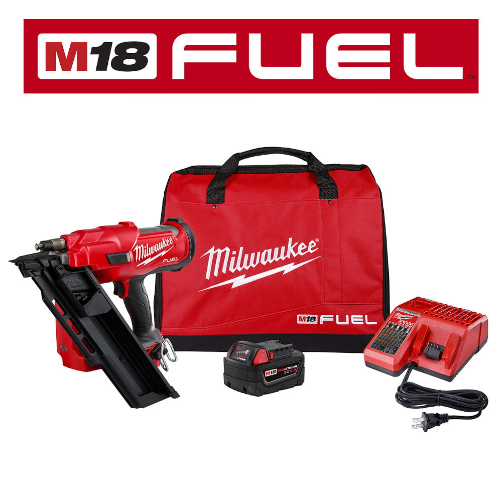 MILWAUKEE 2745-21 M18 FUEL™ 30 Degree Framing Nailer Kit