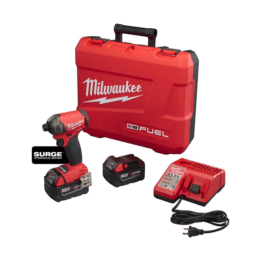 MILWAUKEE 2760-22 M18 FUEL™ SURGE™ 1/4" Hex Hydraulic Driver Kit