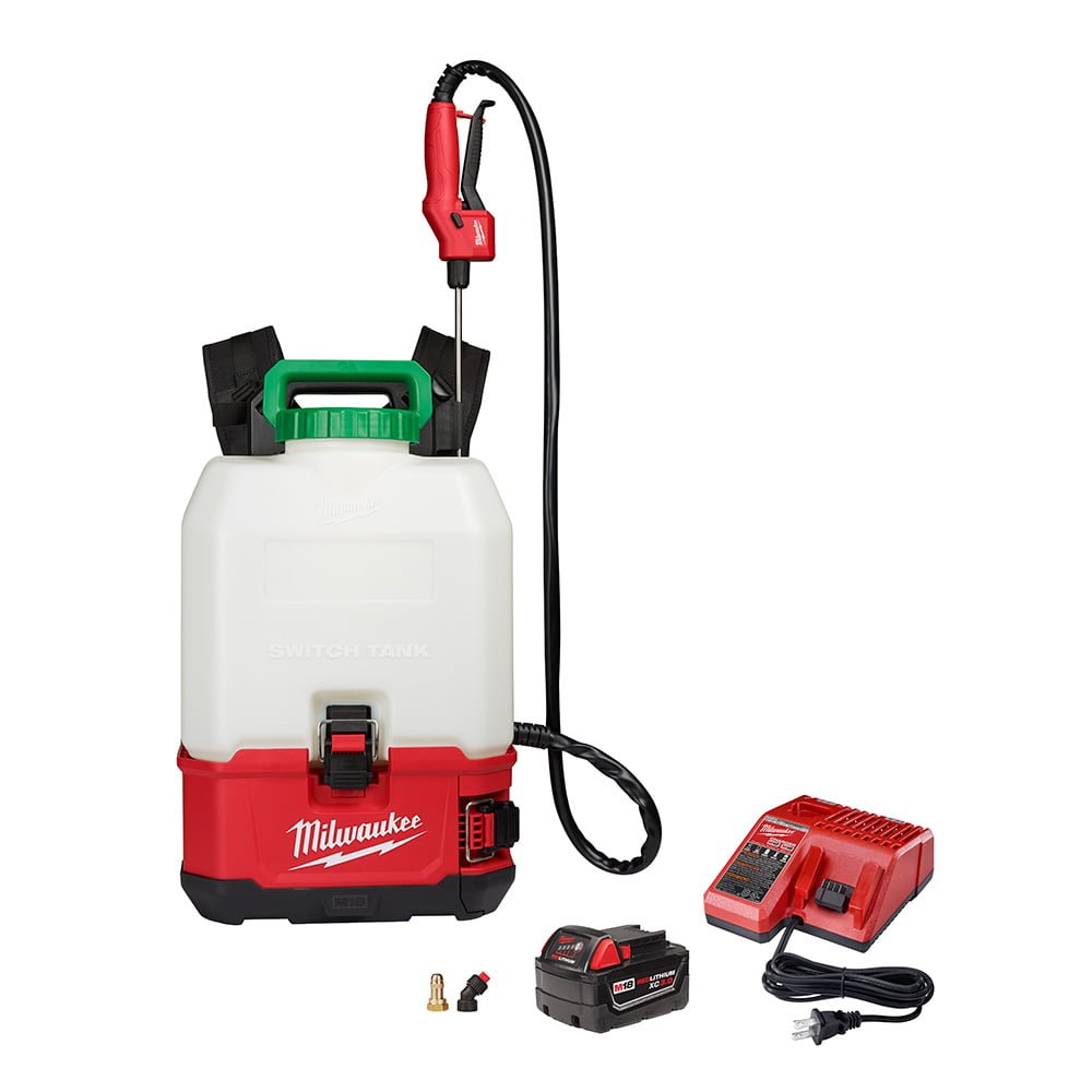 MILWAUKEE 2820-21PS M18™ SWITCH TANK™ 4-Gallon Backpack Sprayer Kit