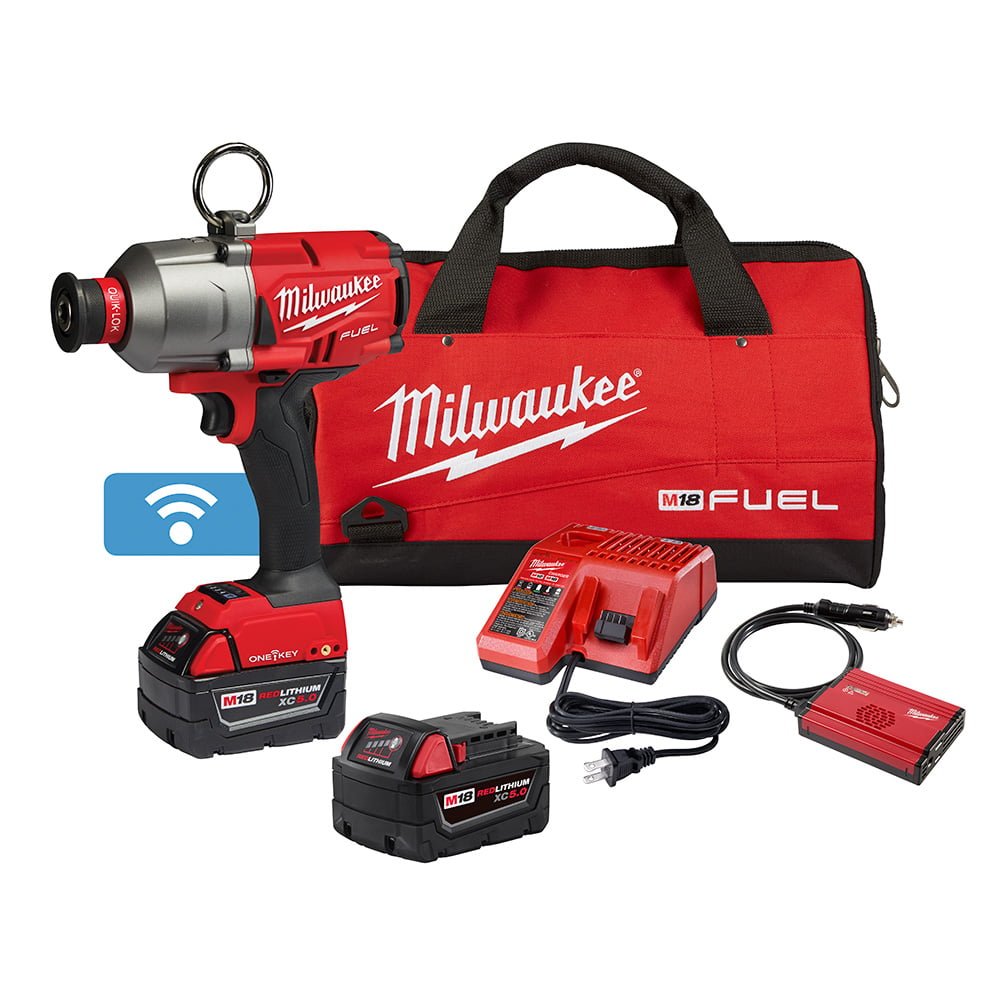 MILWAUKEE 2865-22 M18 FUEL™ 7/16" Hex Utility HTIW w/ ONE-KEY™ Kit