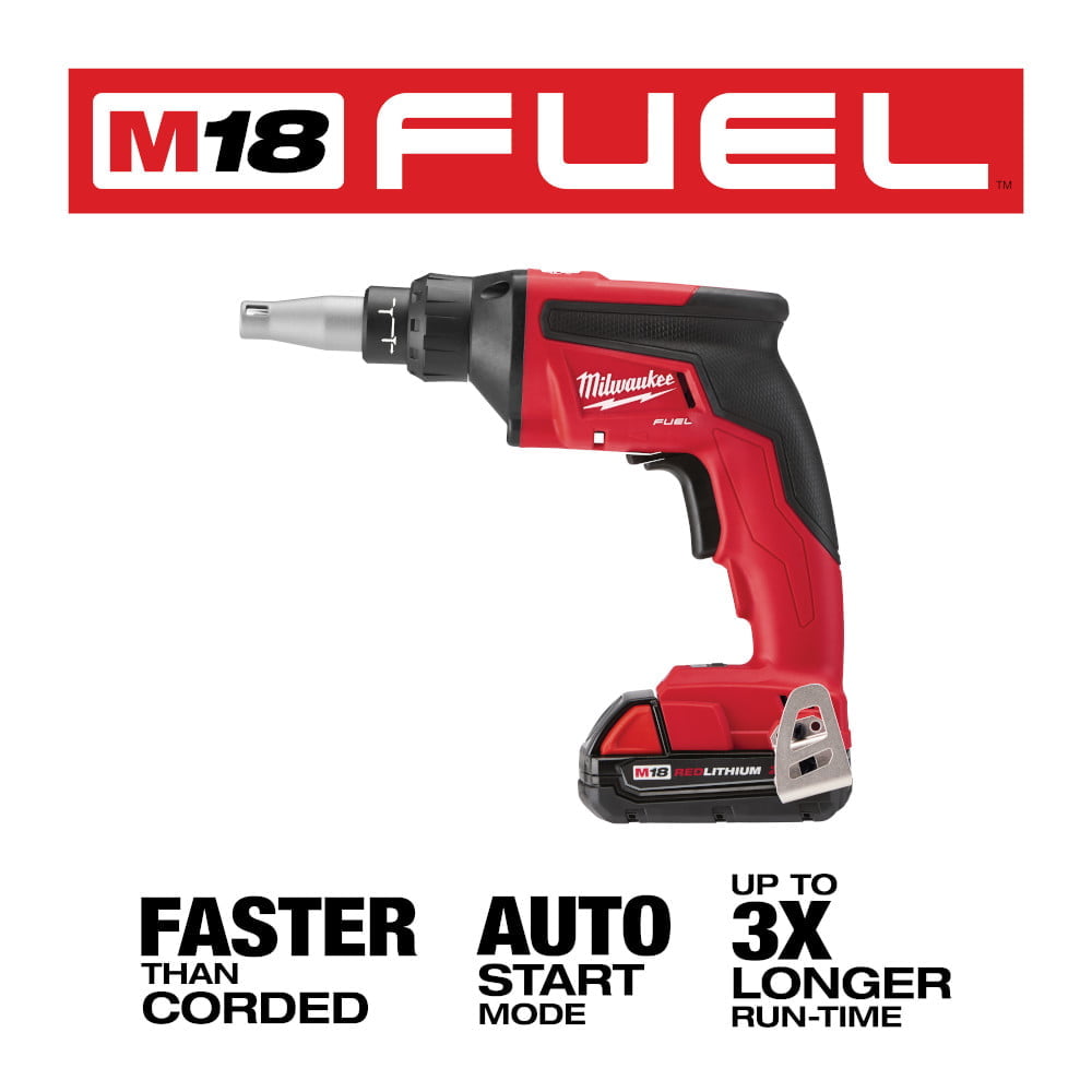 MILWAUKEE 2866-22CT M18 FUEL™ Drywall Screw Gun Kit
