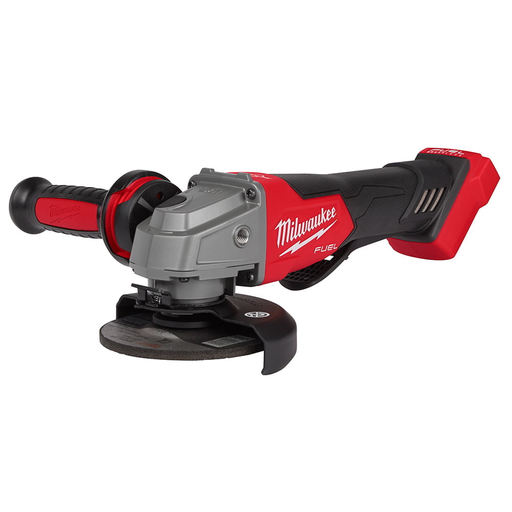 MILWAUKEE 2880-20 M18 FUEL™ 4-1/2" / 5" Braking Grinder Paddle Switch, No-Lock (Tool Only)