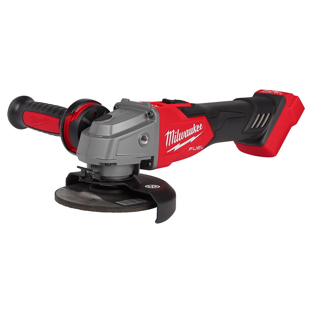 MILWAUKEE 2881-20 M18 FUEL™ 4-1/2" / 5" Braking Grinder Slide Switch, Lock-On (Tool Only)