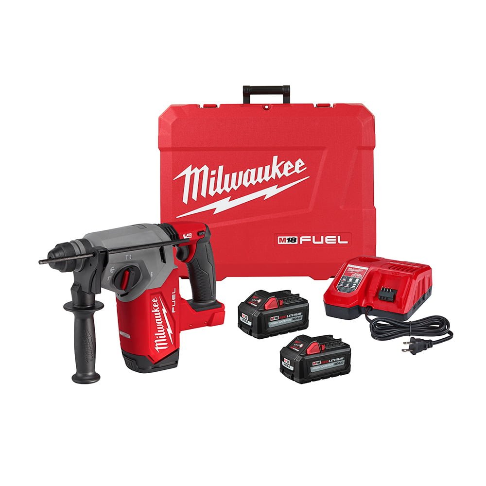 MILWAUKEE 2912-22 M18 FUEL™ 1" SDS Plus Rotary Hammer Kit