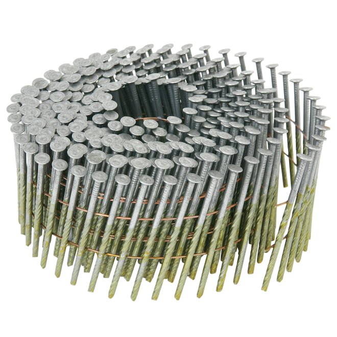 METABO 12218HP 2-1/2 Inch Full Round Head Bright Basic Wire Coil Pallet Nail