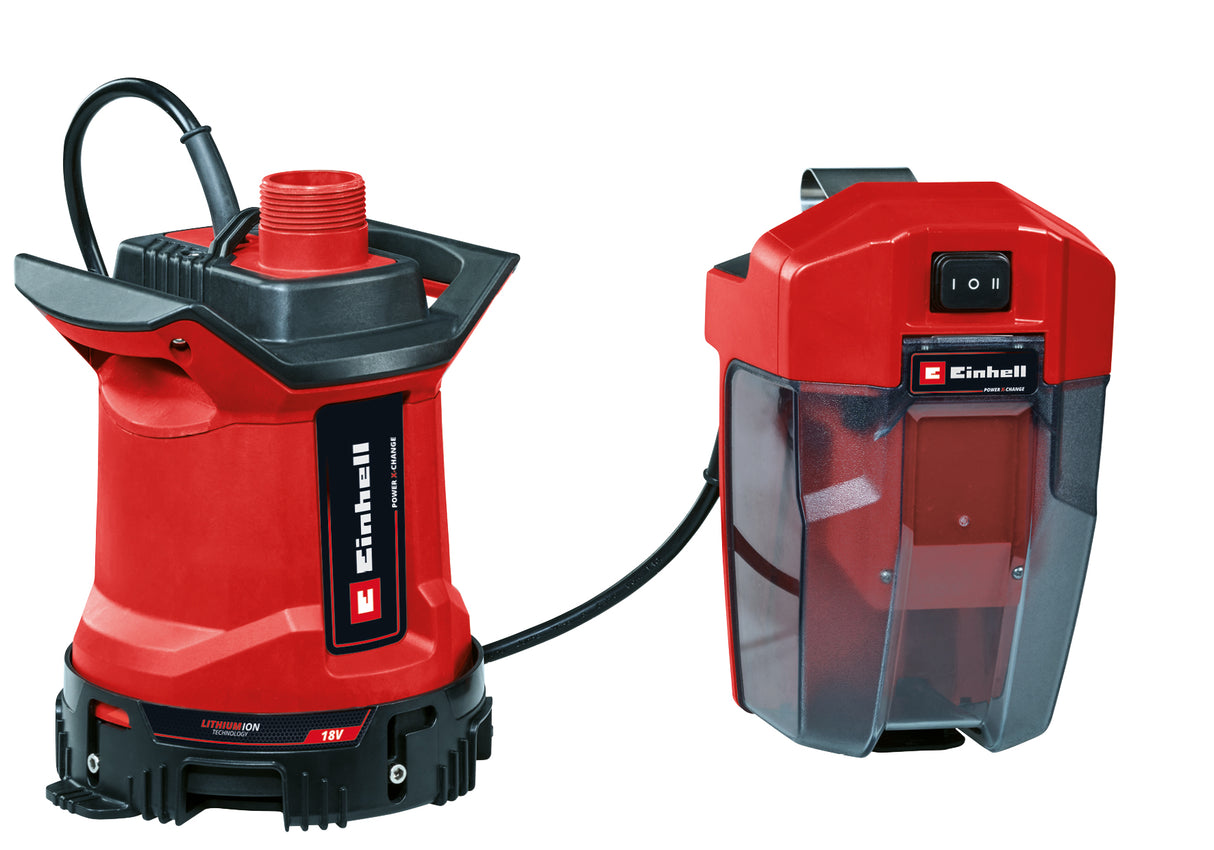Einhell 4181595 18V Cordless Clean/Dirty Water Submersible Pump