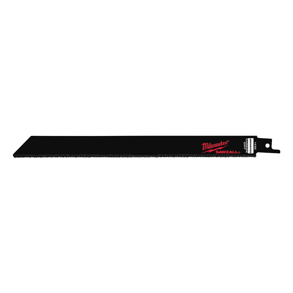MILWAUKEE 48-00-1430 9" Carbide Grit SAWZALL® Blade (3 Pk)