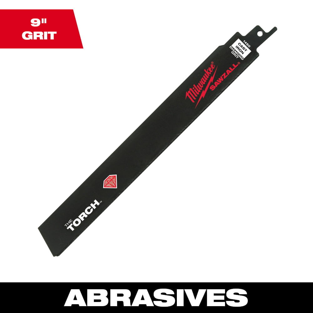 MILWAUKEE 48-00-1450 SAWZALL™ THE TORCH™ Diamond Grit Blade 9"