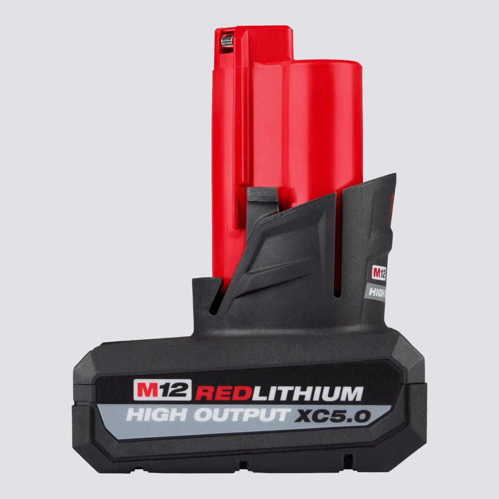 MILWAUKEE 48-11-2450 M12™ REDLITHIUM™ HIGH OUTPUT™ XC5.0 Battery Pack