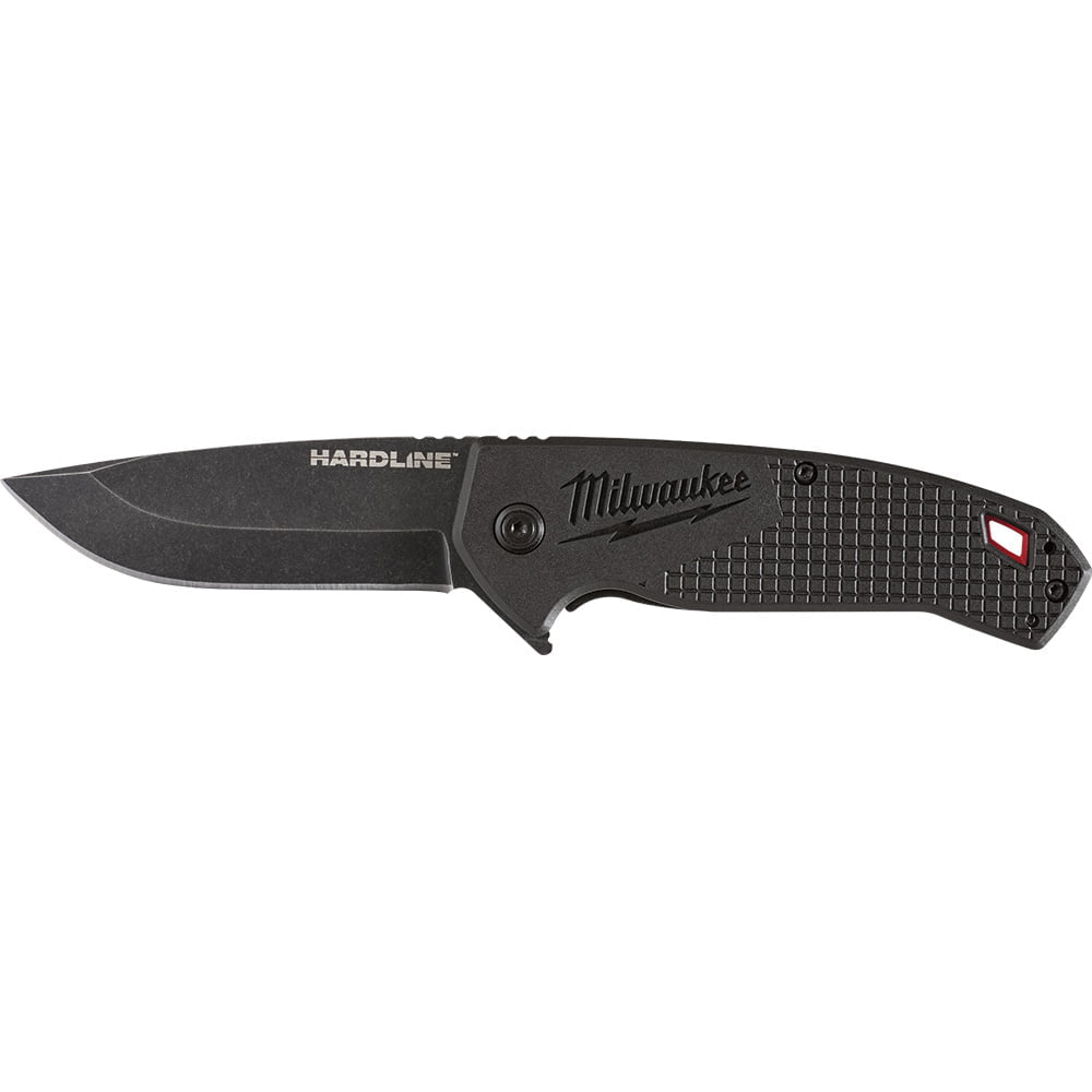MILWAUKEE 48-22-1994 3” HARDLINE™ Smooth Blade Pocket Knife