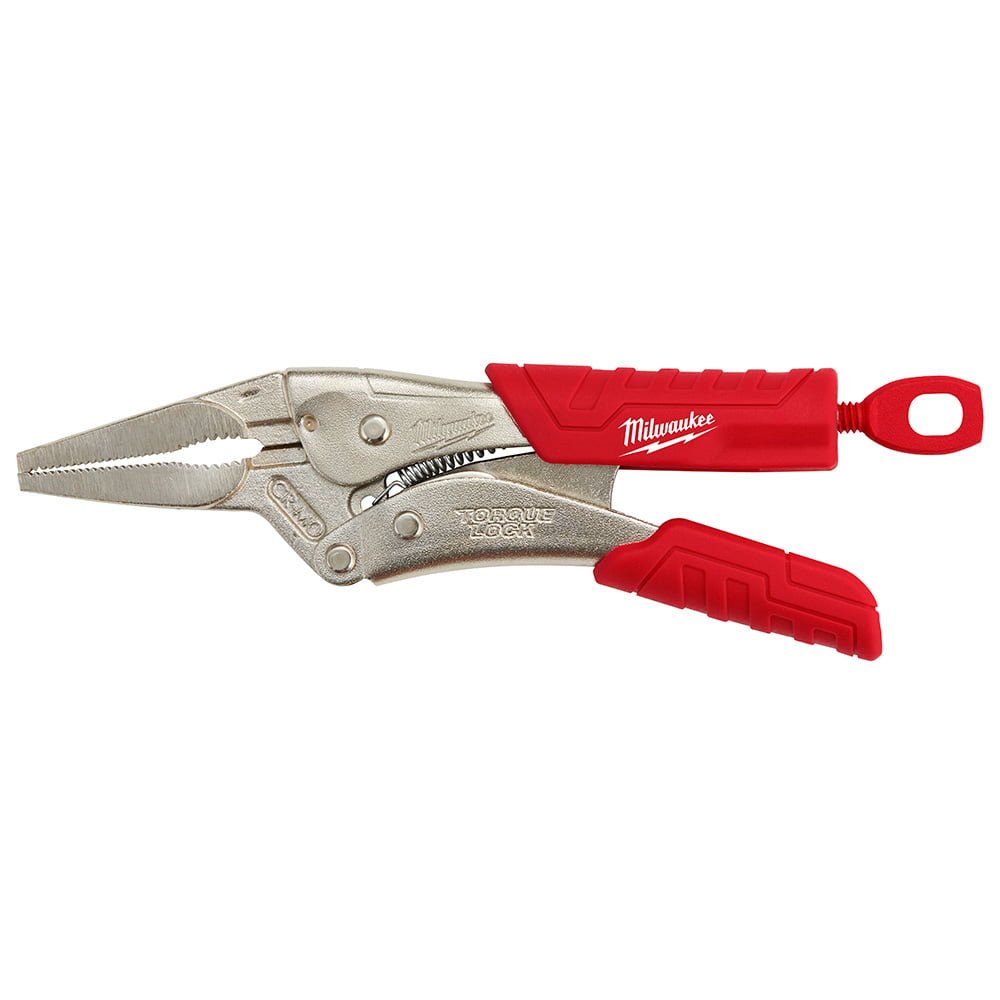 MILWAUKEE 48-22-3406 6" TORQUE LOCK™ LONG NOSE LOCKING PLIERS WITH GRIP