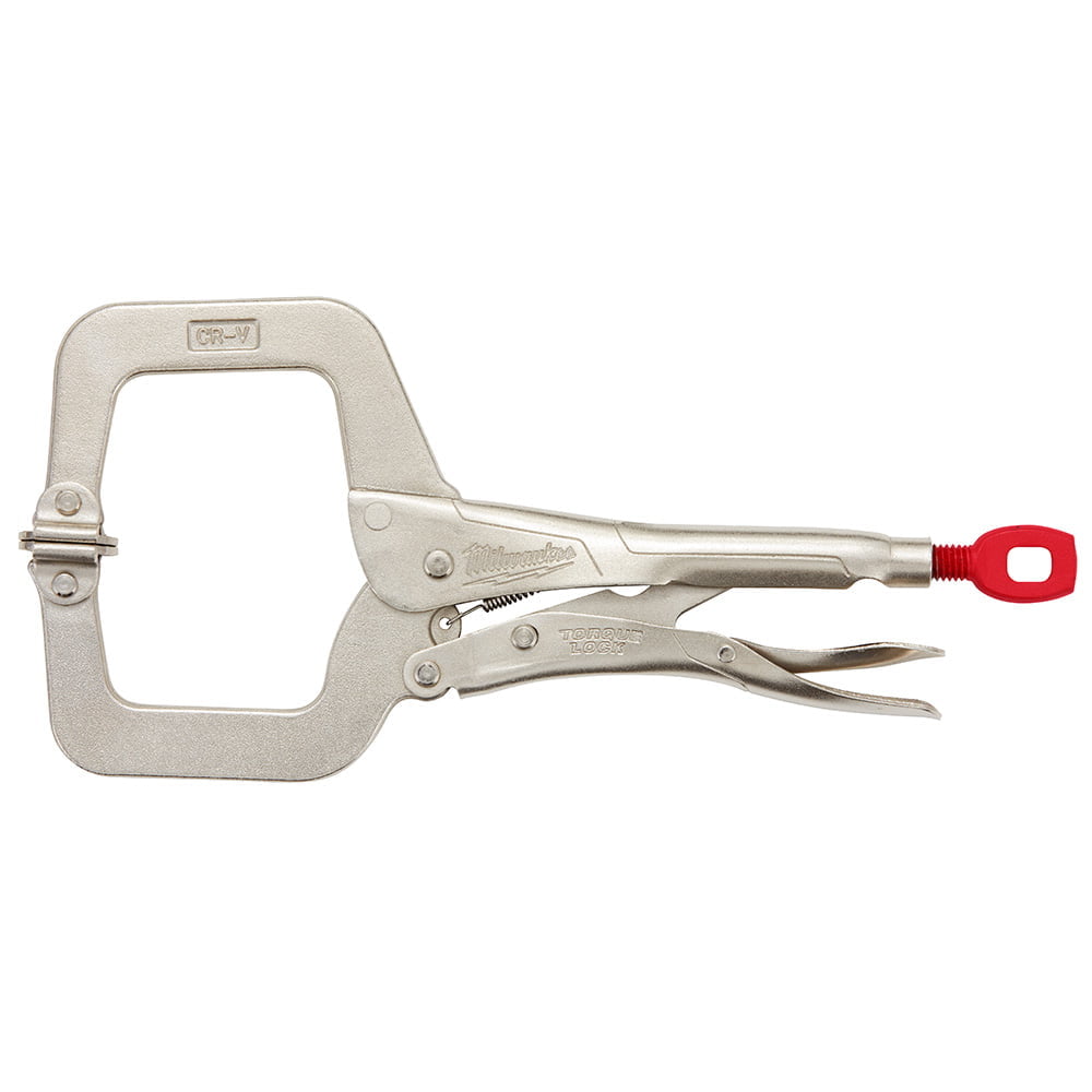 MILWAUKEE 48-22-3521 11" TORQUE LOCK™ LOCKING C-CLAMP WITH SWIVEL JAWS