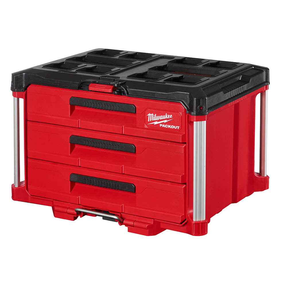 MILWAUKEE 48-22-8443 PACKOUT™ 3-Drawer Tool Box
