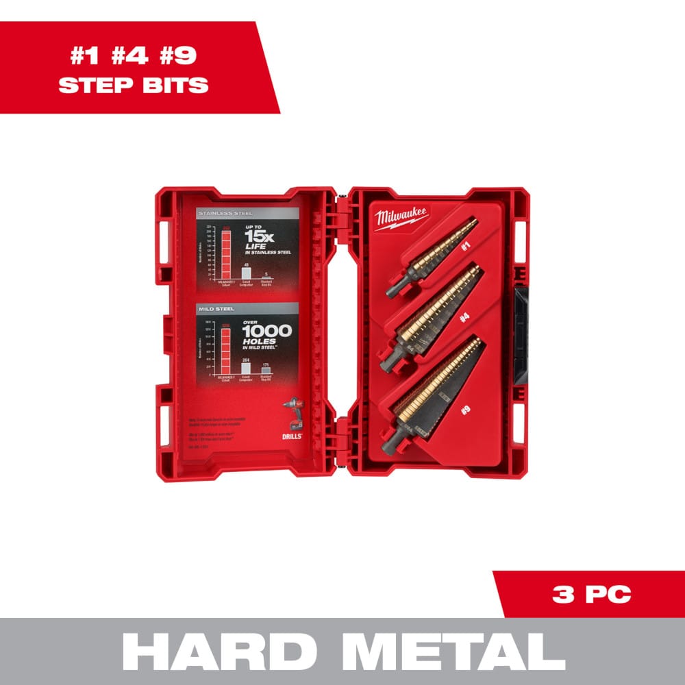 MILWAUKEE 48-89-9291 STEP DRILL KIT