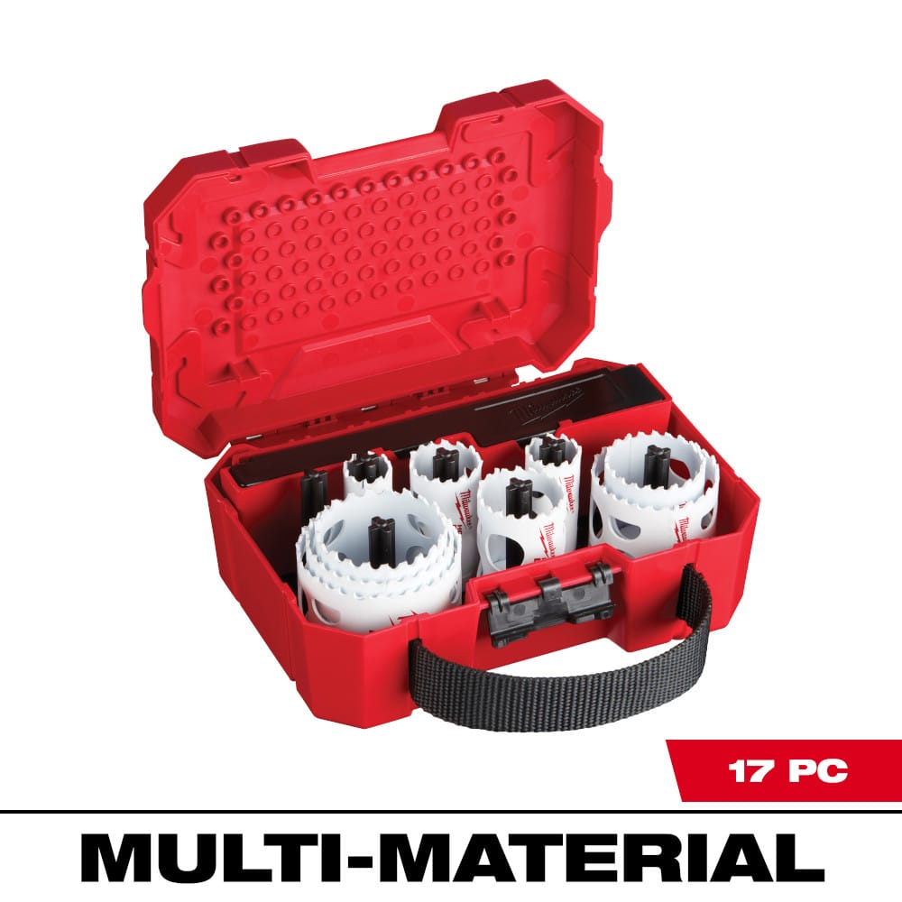 MILWAUKEE 49-22-4029 HOLE DOZER™ Bi-Metal Hole Saw Kit - 17PC