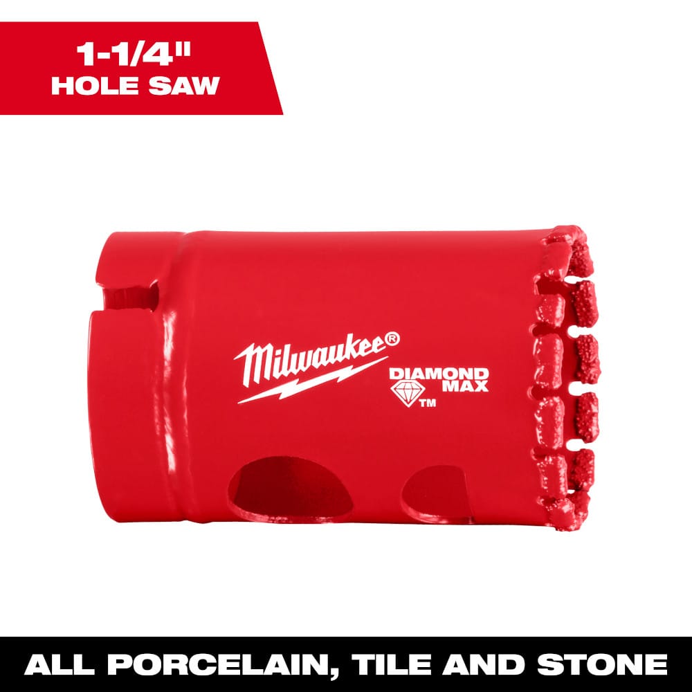 MILWAUKEE 49-56-5620 1-1/4" Diamond Max™ Hole Saw