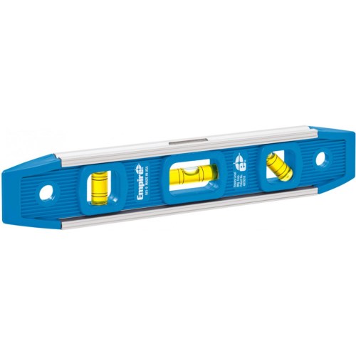 Empire 9" Magnetic Torpedo Level | Aluminum Frame | 3 Vials