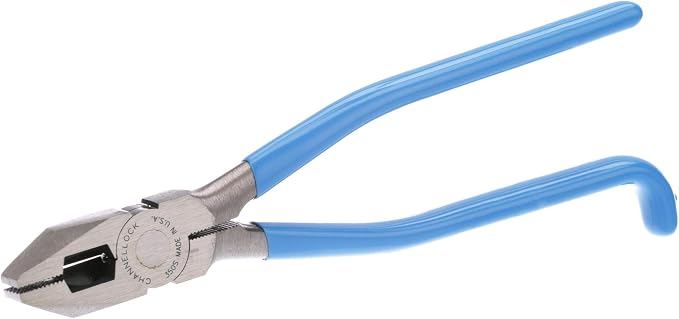9" Ironworker's Pliers with Spring