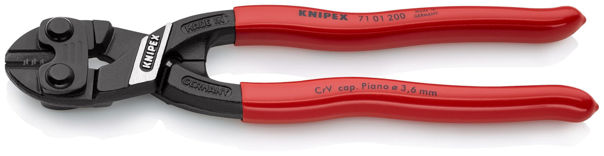 KNIPEX 71 01 200 SBA 8" CoBolt® High Leverage Compact Bolt Cutters