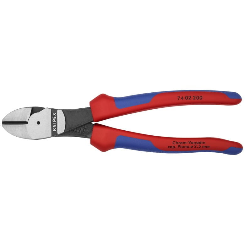 KNIPEX 74 02 200 SBA 8" High Leverage Diagonal Cutters