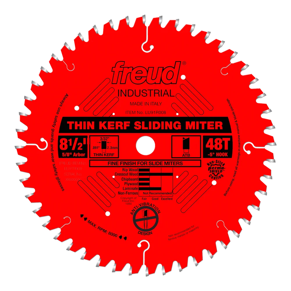 FREUD LU91R008 8 1/2 THIN KERF 48 TOOTH
