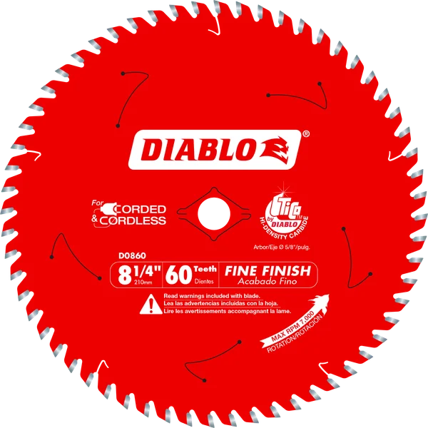 DIABLO D0860X 8-1/4 X 60 T